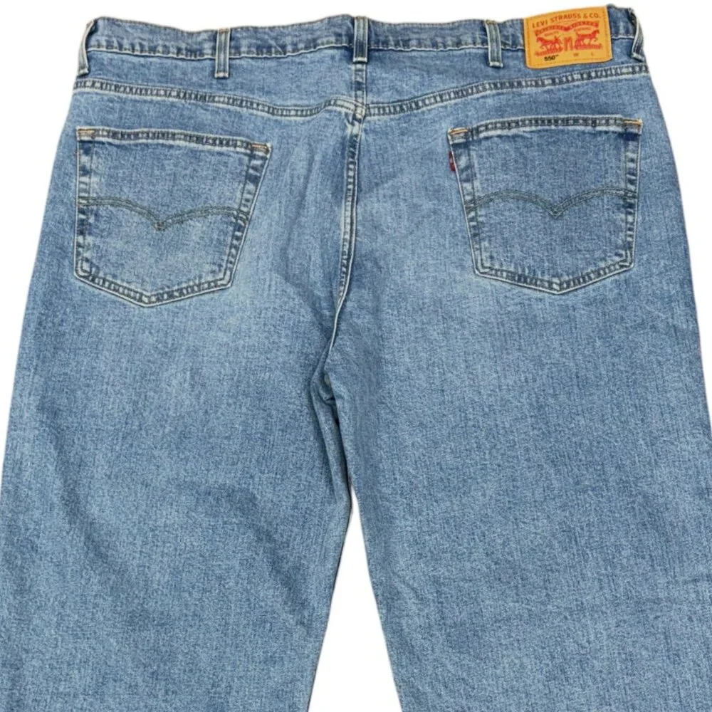 LEVI'S Men's‎ EUC Relaxed 550™ Straight Leg Jeans | Size W44 X L30
